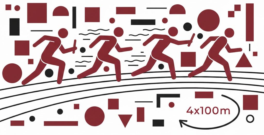 A short history of the Australian mens 4 x 100m state teams&nbsp;record